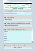 biol 212 exam 1 study guide Questions with  Detailed Verified Answers &lpar;100&percnt; Correct Answers&rpar;  &sol;Already Graded A&plus; 