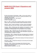 NURS 5315 UTA Exam 2 Questions and answers 2025&period;