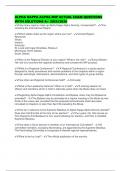 ALPHA KAPPA ALPHA MIP ACTUAL EXAM QUESTIONS WITH SOLUTIONS A&plus; 2025&sol;2026