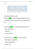 NU185&sol; NU 185 EXAM 2&colon; &lpar;NEW 2025&sol; 2026 UPDATE&rpar; MEDICAL-SURGICAL NURSING II REVIEW&vert; QUESTIONS & ANSWERS&vert; GRADE A&vert; 100&percnt; CORRECT &lpar;VERIFIED SOLUTIONS&rpar;