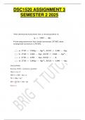 Dsc1520 assignments 1 &comma; 2and  3 verified 2025