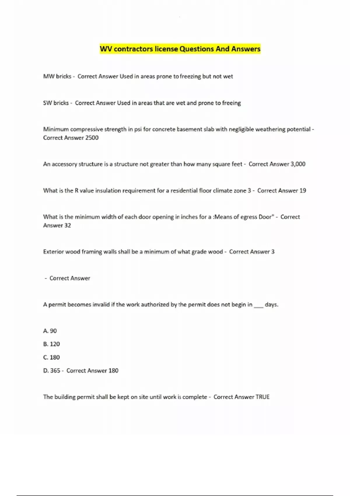 TYPES OF WV CONTRACTORS LICENSE visual data 3