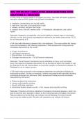 HESI 799 RN EXIT CUMULATIVE EXAM QUESTIONS WITH SOLUTIONS A&plus; 2025&sol;2026