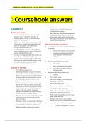 AS A Level Biology Coursebook Answers updated 2025