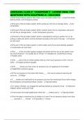 LOUISIANA CLASS D "CHAUFFEUR'S" LICENSE FINAL TEST QUESTIONS WITH SOLUTIONS A&plus; 2025&sol;2026