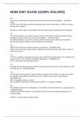 HOM 5307 EXAM 1&lpar;100&percnt; SOLVED&rpar;