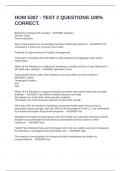 HOM 5307 - TEST 2 QUESTIONS 100&percnt; CORRECT&period;
