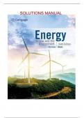Solution Manual For Energy Its Uses and the Environment&comma; 6th Edition by Roger A&period; Hinrichs&comma; Merlin H&period; Kleinbach&comma; Rachel Wade Chapter 1-21