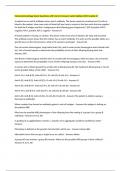 Immunohematology Exam Questions with Correct Answers Latest Update 2025 Graded A&plus;