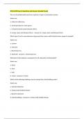 IFSTA EOFF Exam 4 Questions and Answers Already Passed 