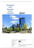 Moduleopdracht Management en Organisatie