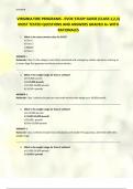 VIRGINIA FIRE PROGRAMS - EVOC STUDY GUIDE &lpar;CLASS 1&comma;2&comma;3&rpar; MOST TESTED QUESTIONS AND ANSWERS GRADED A&plus; WITH RATIONALES