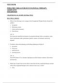 Pediatric Skills for Occupational Therapy Assistants&comma; 5th Edition&comma; Solomon &semi; Test Bank For Pediatric Skills 5E &semi; All Chapters Covered