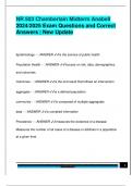 NR 503 Chamberlain Midterm Anabell  2024&sol;2025 Exam Questions and Correct  Answers &vert; New Update