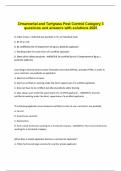 WI PESTICIDE APPLICATOR EXAM PACKAGE DEAL QUESTIONS AND ANSWERS WITH VERIFIED SOLUTIONS UPDATED 2025