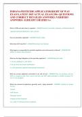 INDIANA PESTICIDE APPLICATOR RIGHT OF WAY EXAM LATEST 2025 ACTUAL EXAM 250&plus; QUESTIONS AND CORRECT DETAILED ANSWERS &lpar;VERIFIED ANSWERS&rpar; ALREADY GRADED A&plus;