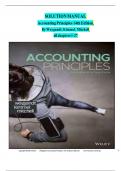 Solution Manual For Accounting Principles 14th Edition by Jerry J&period; Weygandt&comma; Paul D&period; Kimmel