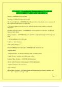 ONS&sol;ONCC Chemotherapy Immunotherapy Certificate 100&percnt;CORRECT ALREADY GRADED A&plus;