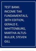 Test Bank for Income Tax Fundamentals 2024&comma; 42nd Edition by Whittenburg & Gill &ndash; Complete Chapter 1&ndash;12 Q&A