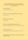 ASTRO 1 FINAL EXAM PSU &lpar;ACTUAL 2025&sol;2026&rpar; &vert; 100  QUESTIONS WITH 100&percnt; VERIFIED CORRECT ANSWERS &vert; &vert;  LATEST UPDATE