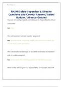 NATMI Questions and Correct Answers&sol; Latest Update &sol; Already Graded