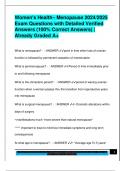 NAPSRX EXAM PACKAGE DEAL QUESTIONS AND VERIFIED DETAILED ANSWERS &vert; 100&percnt; GUARANTEED PASS &vert; ALREADY GRADED A&plus;