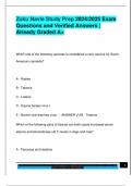 Zuku Navle Study Prep 2024&sol;2025 Exam  Questions and Verified Answers &vert;  Already Graded A&plus; 