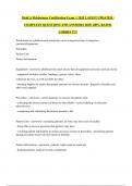 MedCa Phlebotomy Certification Exam &vert; &vert; 2025 LATEST UPDATED &vert; COMPLETE QUESTIONS AND ANSWERS 2025&vert; 100&percnt; RATED CORRECT&excl;&excl;&excl;
