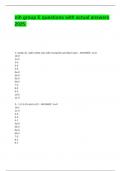 nih group E questions with actual answers 2025