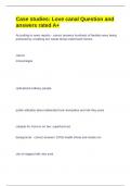 Case studies&colon; Love canal Question and answers rated A&plus;