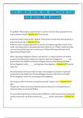 NORTH CAROLINA NURSING HOME ADMINISTRATOR STUDY GUIDE QUESTIONS AND ANSWERS
