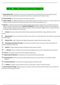 Test Bank for Physical Science&comma; 13th Edition by Bill Tillery