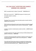 ACC 3385 EXAM 1 QUESTIONS AND CORRECT ANSWERS 100&percnt; VERIFIED&excl;&excl;