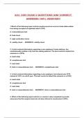 ACC 3385 EXAM 2 QUESTIONS AND CORRECT ANSWERS 100&percnt; VERIFIED&excl;&excl;