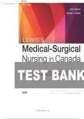 TEST BANK FOR Lewis's Medical-Surgical Nursing in Canada&comma; 5th Edition by Jane Tyerman&comma; Shelley Cobbett&comma; Mariann M&period; Harding   ISBN&colon;   9780323791564 COMPLETE GUIDE  100 &percnt; VERIFIED A&plus; GRADE ASSURED&excl;&excl;&excl;&excl;&excl;NEW LATEST UPDATE&excl;&excl;&excl;&excl;&excl;&excl;
