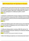 NHA CBCS Practice Exam 3 &lpar;Latest 2025 &sol; 2026 Update&rpar; Questions and Verified Answers &vert; 100&percnt; Correct &vert; Grade A&plus;