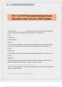 ICC U2 UST Decommissioning Exam Questions And Answers 2025 Update&period;