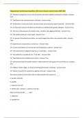 Integumentary System Exam Questions with Correct Answers Latest Version 2025-2026