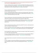 RN TARGETED MEDICAL SURGICAL GASTROINTESTINAL EXAM  ACTUAL EXAM COMPLETE 80 QUESTIONS WITH DETAILED VERIFIED ANSWERS &lpar;100&percnt; CORRECT ANSWERS&rpar; &sol;ALREADY GRADED A&plus;