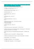 7BREW BREWISTA TEST ACTUAL EXAM EVALUATION QUESTIONS WITH SOLUTIONS GRADED A&plus;2025&sol;2026