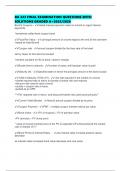 BA 323 FINAL EXAMINATION QUESTIONS WITH SOLUTIONS GRADED A&plus;2025&sol;2026