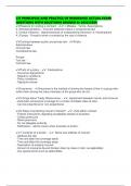 C11 PRINCIPLES AND PRACTICE OF INSURANCE ACTUAL EXAM QUESTIONS WITH SOLUTIONS GRADED A&plus;2025&sol;2026