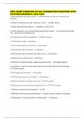EOPA SPORTS MEDICINE ACTUAL EXAMINATION QUESTIONS WITH SOLUTIONS GRADED A&plus;2025&sol;2026