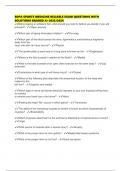 EOPA SPORTS MEDICINE RELIABLE EXAM QUESTIONS WITH SOLUTIONS GRADED A&plus;2025&sol;2026