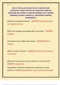 BIO 201 RIO SALADO EXAM 2&sol; BIO 2O1 ANATOMY AND  PHYSIOLOGY LATEST 2025 ACTUAL EXAM WITH COMPLETE  QUESTIONS AND CORRECT DETAILED ANSWERS &lpar;100&percnt; VERIFIED  ANSWERS&rpar; &vert;ALREADY GRADED A&plus;&vert; &vert;&vert;PROFESSOR VERIFIED&vert;&vert;  &vert;&vert;BRANDNEW&excl;&excl;&excl;&vert;&vert;