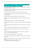 FDOT EARTHWORK LEVEL 1 RELIABLE EXAM QUESTIONS WITH SOLUTIONS GRADED A&plus;2025&sol;2026