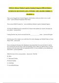 DMLSS&colon; Defense Medical Logistics Standard Support &lpar;DMLSS&rpar; Basics &vert; COMPLETE QUESTIONS AND ANSWERS &vert; 100&percnt; RATED CORRECT &vert; GRADED A&plus;