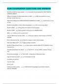 D184 EXAMINATION QUESTIONS AND ANSWERS