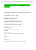 50 Questions PALS Questions and correct answers&period;