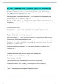 D184 EXAMINATION QUESTIONS AND ANSWERS